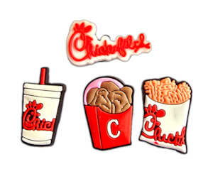 Products: Chicken Lover Jibbitz Charms Set