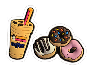 Products: D Donutz Jibbitz Charms Set