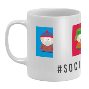 Health: South Park Social Distancing Mug