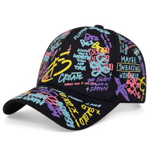 Personal Care: Graffiti Cap Unisex ( assorted colours)