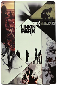Retro Metal Sign- Linkin Park