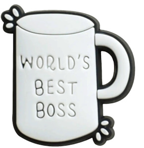 World's Best Boss Jibbitz Charm