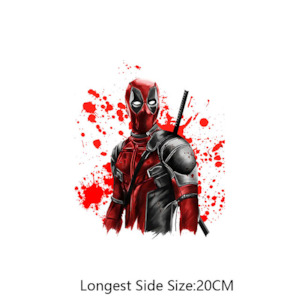 Valentines: Heat Transfer Sticker - Deadpool-2