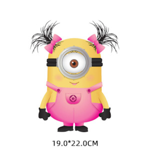 Heat Transfer Sticker - Girl Minion