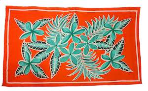 Clearance: Orange Green Sarong