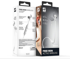 Easter: iFrogz FreeRein Wireless Earbuds - White