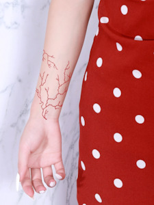 Blood Veins Tattoo Sticker