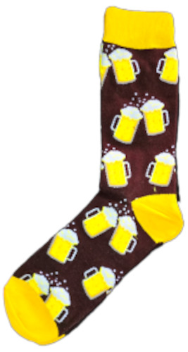 Fathers Day: Sloth Sox-Beer Socks