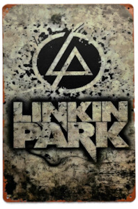 Retro Metal Sign- Linkin Park