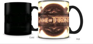 Collectables: Game of Thrones  Logo Heat Change Mug