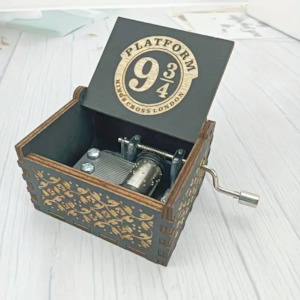 Hers: Harry Potter Theme Music Vintage Hand Crank Music Box