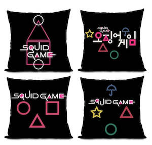 Home Page 12 Only: Squid Game Cushion Covers