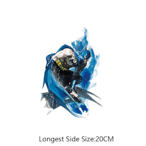 Dc: Heat Transfer Sticker- Batman