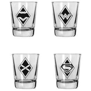 DC Comics Universe Shot Glasses Set of 4