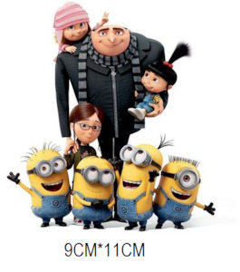 Iron On Transfer: Heat Transfer Sticker - GRU & MINIONS