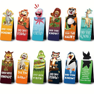 Novelty: Animal Magnetic Bookmarks