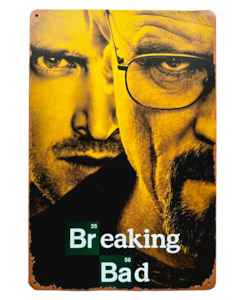 Black Friday 1: Retro Metal Sign- Breaking Bad
