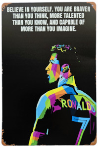 Retro Metal Sign- CR7