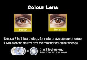 Cosmetic Contact Lens- Honey