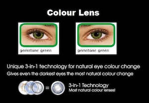 Cosmetic Contact Lens- Gemstone Green