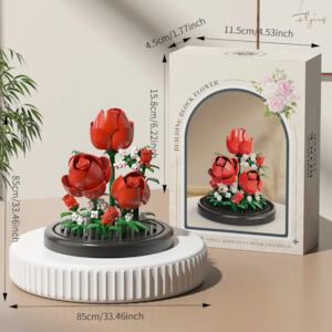 Kids Teens: Rose Building Blocks Set