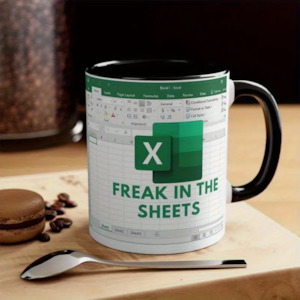 Freak in the Sheets-Excel Mug