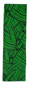 Lavalava Sarong: Green Black Lavalava