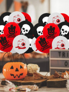 Halloween: Happy Halloween Balloons- 18p