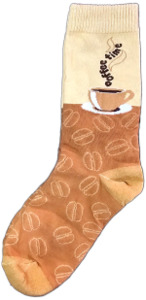 Sloth Sox- Coffee Socks