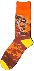 Socks 1: Sloth Sox- Mars Astronaut Socks