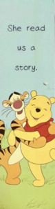 Bookmarks: Winnie the Pooh & Tiger Bookmark