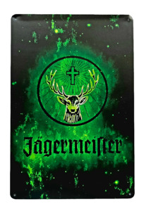 Bar: Retro Metal Sign- Jägermeister