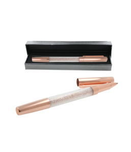 Stationery: Rose Gold Crystal Ballpoint Pen