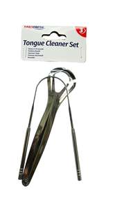 Health: Tongue Cleaner Set 3PK