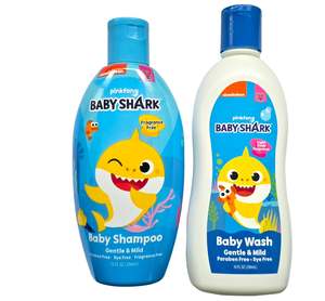 Personal Care: Baby Shark- Baby Wash & Shampoo Combo
