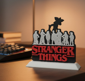 Home And Deco: Stranger Things 3D display Model (Glow in Dark)