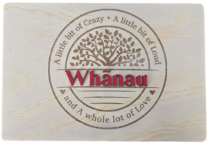 Family (whānau) Wood Art