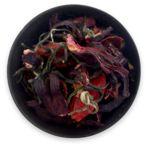 green tea: Hibiscus Heaven
