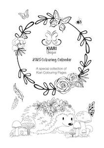 Calendars: 2025 Colouring Calendar Printables