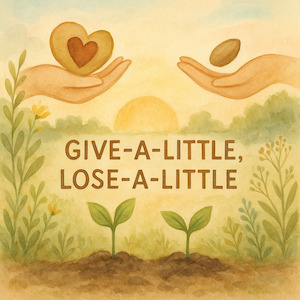 Give-A-Little, Lose-A-Little Free Journal Page