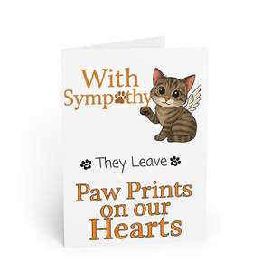Our Best Sellers: Sympathy Cards for Cat Pet Loss