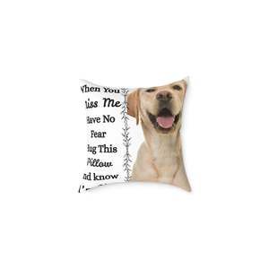 Our Best Sellers: Dog Memorial Cushion- Custom Photo