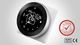 Programmable 7-day Wi-Fi thermostat (round)