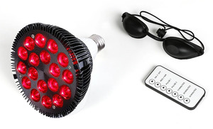 LIGHTFORCE LED RED & INFRARED LIGHT 54W BULB MAXI REMOTE PACK