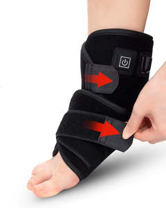 LIGHTFORCE LED RED & INFRARED LIGHT THERAPY ANKLE WRAP