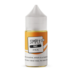 Simply Salts: Simply Salts - Peach - 30ml