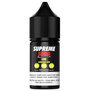 Supreme Soda Salts - Cinnamon Lime (PKA Supreme Cola Salts - Lime)