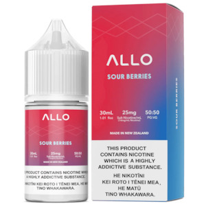 Allo Salts: Allo E-Liquid - Sour Berries