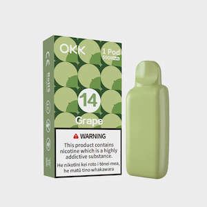 OKK CROSS PRE-FILLED REPLACEMENT POD - GRAPE (ICED GRAPE) 20MG
