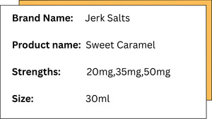 Jerk: JERK Salts - Sweet Caramel